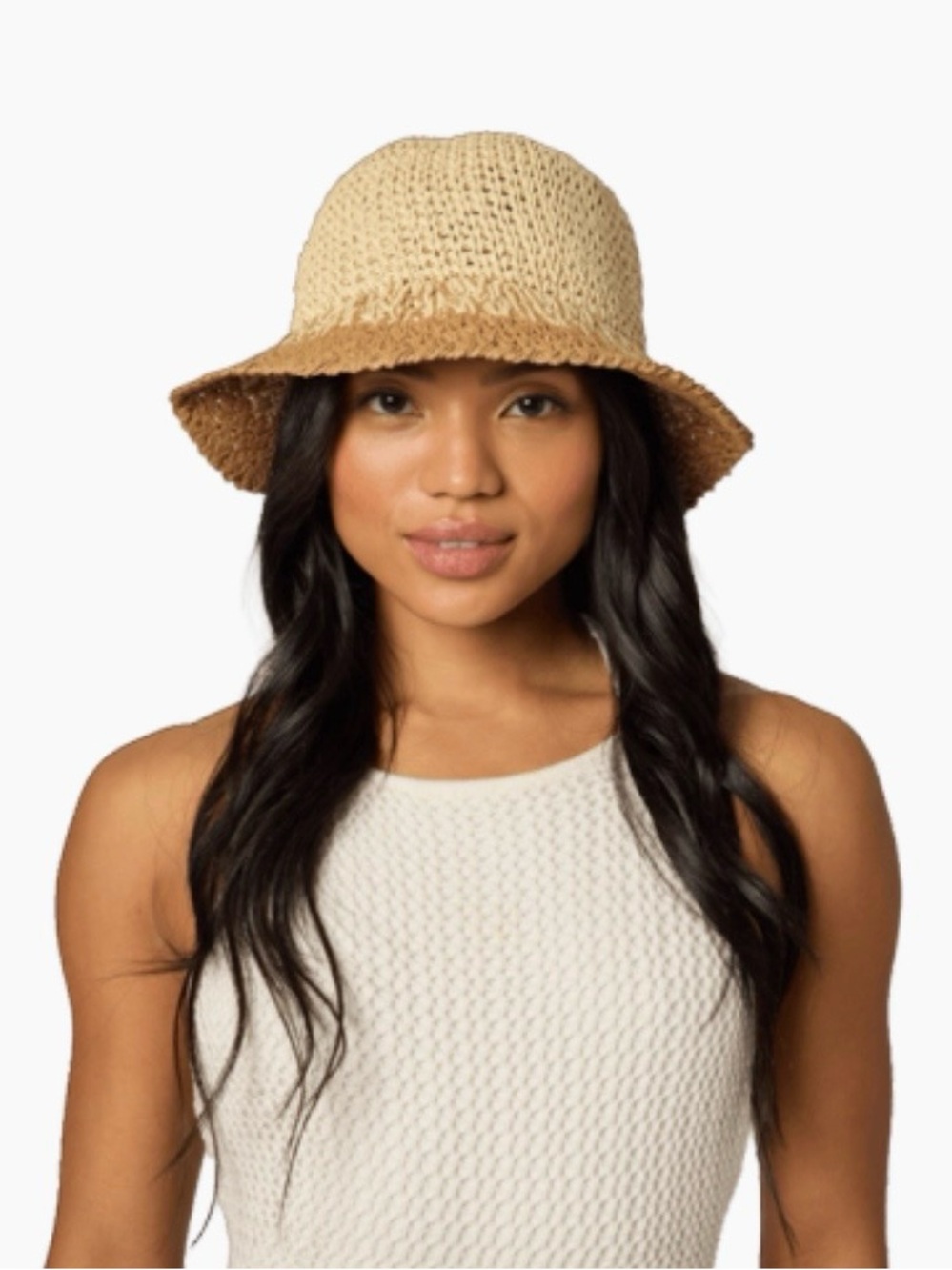 Eugenia Kim Straw Bucket Hat